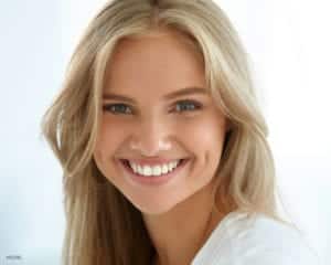 Smiling Young Blond Female