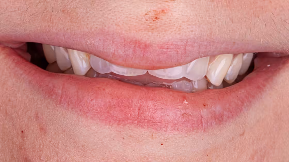 Case 2 before smile